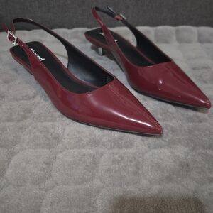 Abound Burgundy Pointed Toe Flats